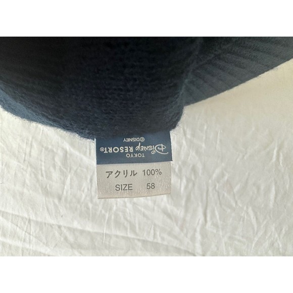 Tokyo Japan Disney Mickey Mouse Bobble Beanie Snow Heavy Hat 58cm